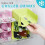 3 Pack Refrigerator Stackable Wine Rack Storage Organizer Plastic 4