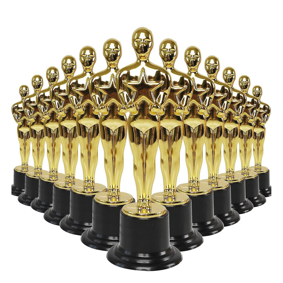 24 Pack Plastic Award Trophies Statuette For Party Favors,school Award,game Prize,party Prize