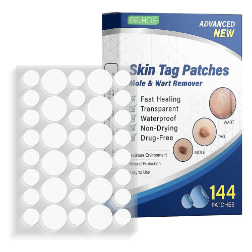 Skin Tag Remover Patches Quick Effective Mole Wart Removal Pad Sticker 2