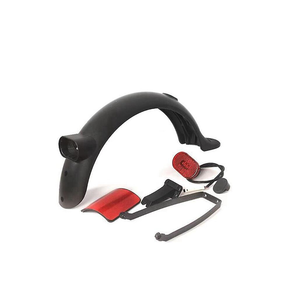 1 Set Electric Scooter Fender Kit Scooter Rear Mudguard With Light Kit For Upgraded M365 Pro Pro 2