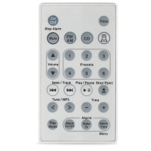 New Remote Control Replaced For Bose Wave Music System Awrcc1 Awrcc2 Aka Wave Radio/cd Ii (white Color)