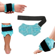 Ankle/sport Foot Ice Pack, Hot And Cold Ice Gel Pack With Adjustable Stand For Sprained Ankle
