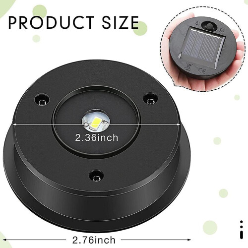 6 Pcs Solar Lights Replacement Top 7 Solar Lantern Parts Led Solar Panel Lantern Lid Lights For Out 1