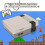 (US Plug) Game Console 620 Built-in Mini Classic Nes Games W/ 2 Controllers Retro Kid Gift 2