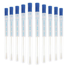 20pcs Disposable Swabs Sterile Nasopharyngeal Swabs Portable Oral Swabs Flocked Swabs