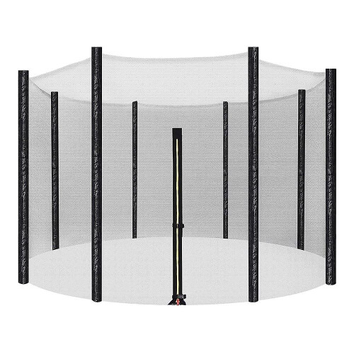 Children's 6ft Strong Security Trampoline Net With Zipper Door Enclosure 2