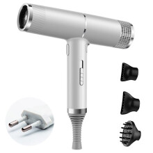 Sunrain Icetek Negative Ionic Hair Dryer, 2000w Professional Hair Dryer With Diffuser Ions Compatible With Fast Drying Fast Hairdryer With 2 Heating /