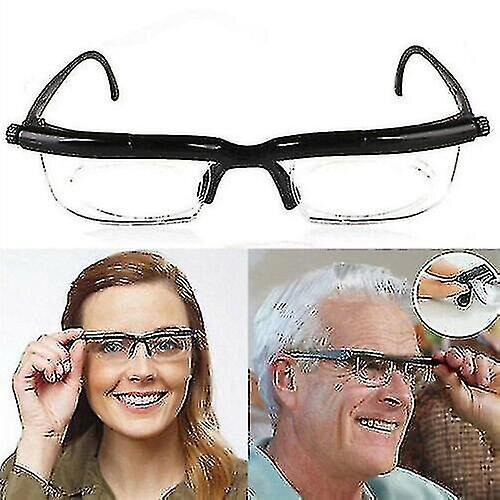 New 2023 Adjustable Eye Glasses Dial Vision Variable Focus Eyewear Distance Reading