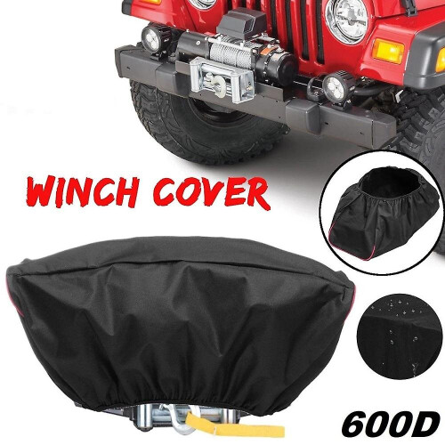 600d Winch Dust-proof Cover 5000lb-13000lb Pound Capacity Winch Cover 2