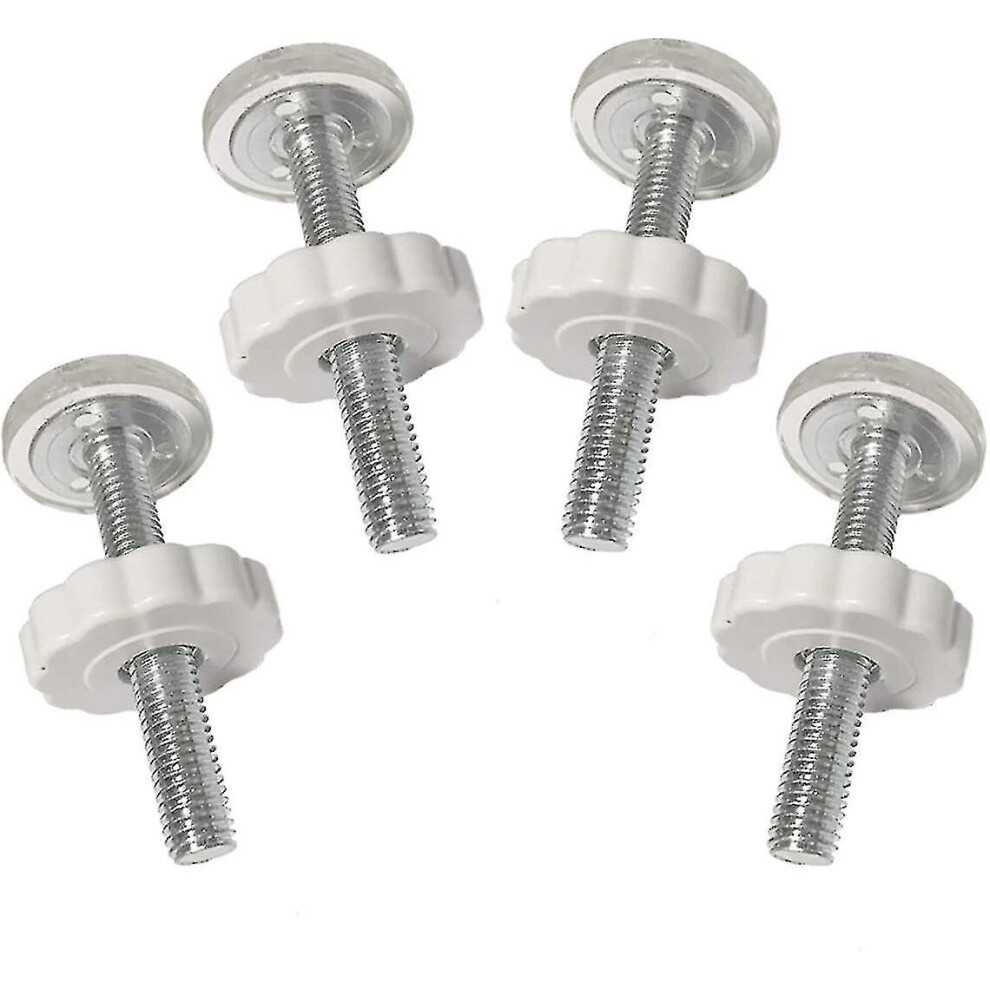 4 Pcs Pressure Baby Gates Threaded Spindle Rods Walk Thru Gates Accessory Screw Bolts Kit Fitting Stcyv
