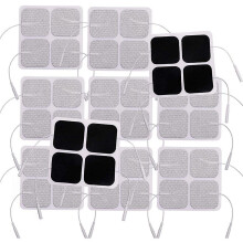 40pcs Tens Unit Pads, 2x2 Electrodes For Ems Muscle Stimulator Electrotherapy Pads