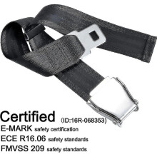 Belt Extender For Aircraft E4 Certified, Adjustable From 15.2 Cm To 81.3 Cm - Refurbished