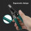 Capillary Tube Cutter Durable Wire Cutting Pliers Maintenance Forceps Tool 4