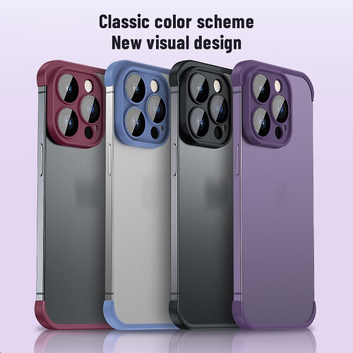 New Luxury Corner Pad Soft Silicone Edge Protective Case For Iphone12 13 14plus 2