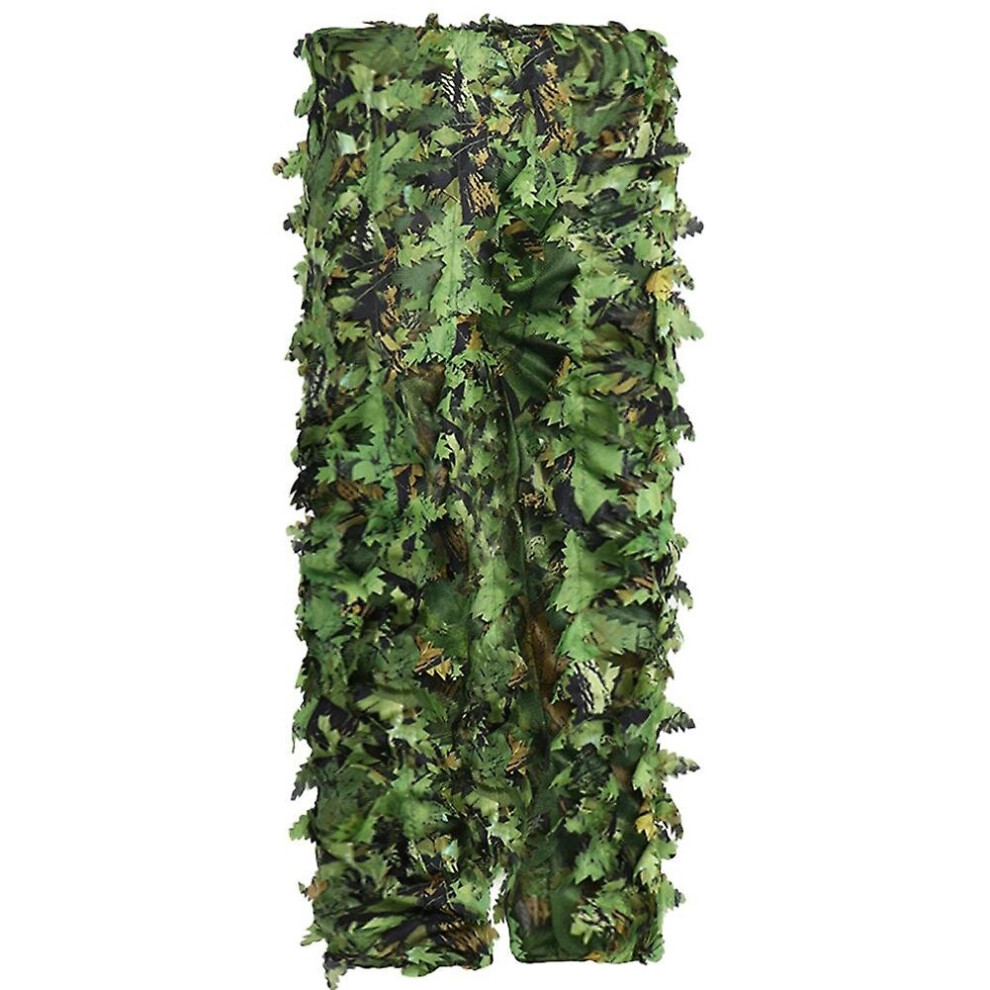 Sticky Flower Bionic Leaves Camouflage Suit Hunting Ghillie Suit Woodland Camouflage Universal Camo