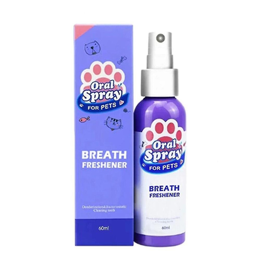 Pet Spray Dog Oral Care Bad Breath Teeth Cleaning Breath Freshener Plaque Remover-image-OPC-PCH7DHJ-NEW