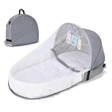 (C) Portable Travel Baby Nest Multifunctional Crib Crib