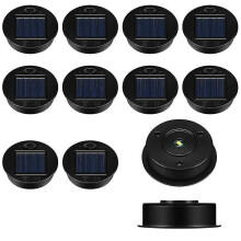 12 Pack Compatiblement Solar Light Parts Solar Light Compatiblement Tops Waterproof Led Solar Panel Lante