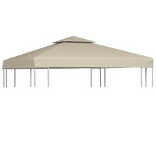 Pavil Replacement Roof 310 G/m2 Bei 3x3 M