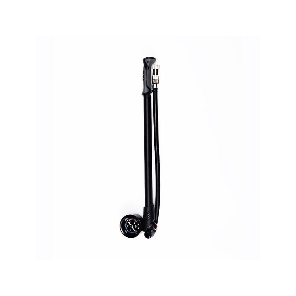 MP9 300PSI Aluminium Alloy High Pressure Bike Shock Pump with Gauge for Front Fork and Rear Bicycle