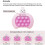 Pop It Game Light Up Fidget Toy, Quick Push Game Console, Whack A Mole Game, Decompression Breakthrough Puzzle Pop Game Machine 5
