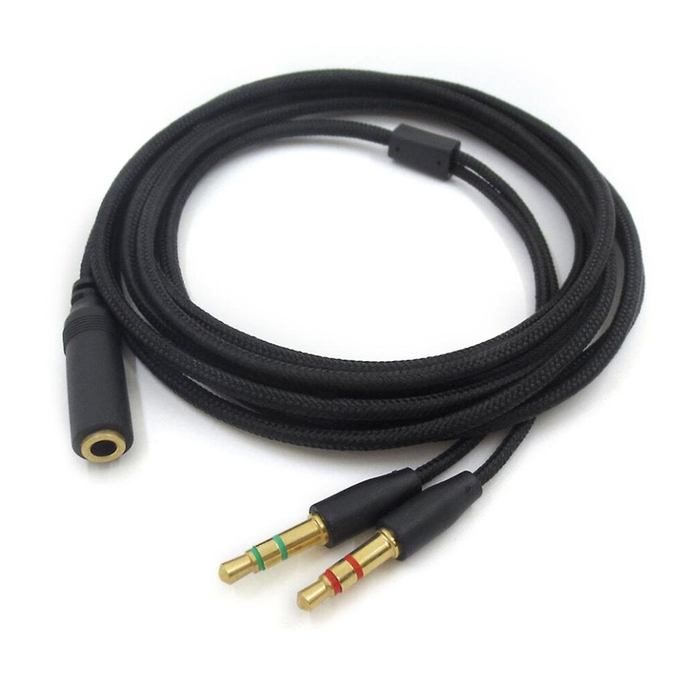 Earphone Cable Headphone Splitter Microphone Cord For Electra/Kraken Pro 7.1 V2 9468842099384