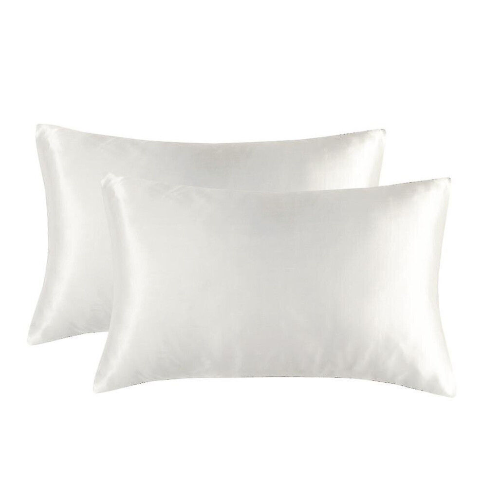 2pcs 100% Mulberry Silk Pillowcase For Hair And Skin Health, 51*76cm