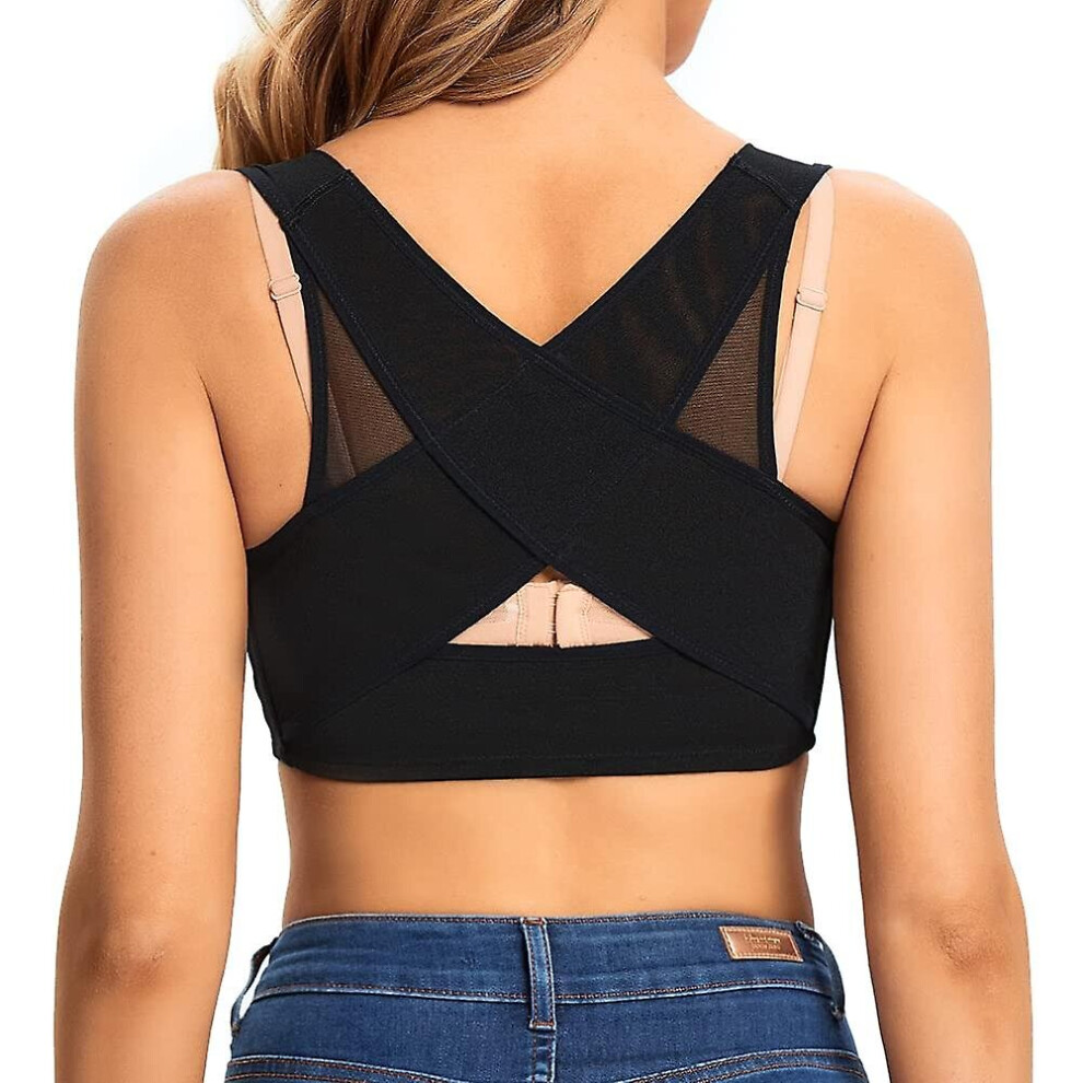 Humpback Posture Corrector Women Bra Support Chest Brace Up Shapewear Body Shaper For Hunchback