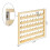54 Spool Sewing Thread Stand, Wall Mount Sewing Thread Stand With Hook, Wooden Embroidery Organizer 3