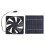 20w Solar Exhaust Fan Air Extractor Mini Ventilator Solar Panel Powered Fan 1