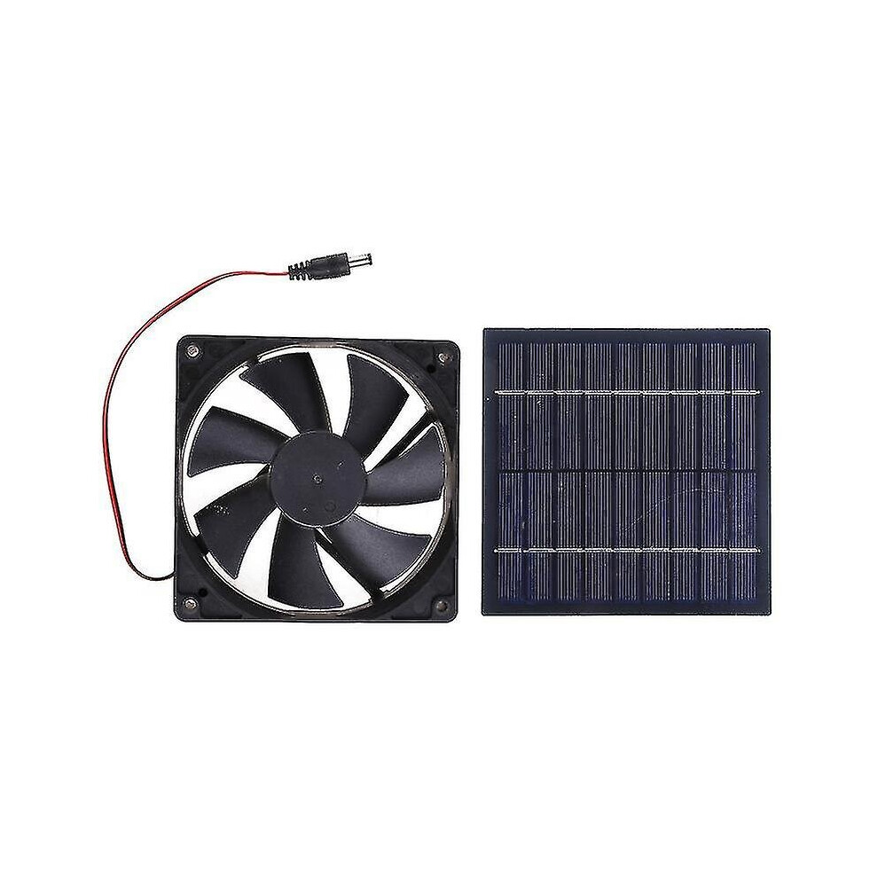 20w Solar Exhaust Fan Air Extractor Mini Ventilator Solar Panel Powered Fan