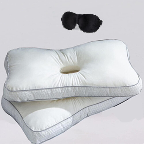 Piercing Pillow For Side Sleepers, Ear Pillows With Ear Hole,for Ear