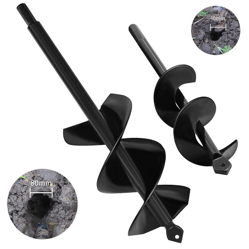 Garden Augers 2-pack 8x30cm 2