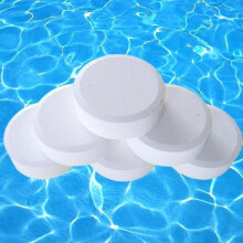 50 Pcs Chlorine Tablets Multifunction Instant Disinfection For Swimming Pool Tub Spa