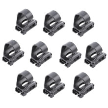 10pcs Scuba Diving Silicone Clip Snorkel Mask Keeper Holder Retainer Attachment Gear Spare Part Accessories