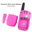 Kids Walkie Talkies 3 Pack, 3 Miles Long Range With Backlit Lcd Flashlights 4