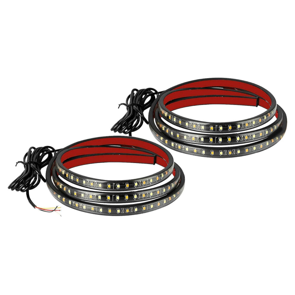 2pcs 48 Inch 120cm Car Led Light Bar 144 Led Pickup Light Bar Truck Brake Strip Pickup Led Light Ba