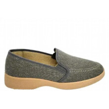 Mens street T-shirt elastic Slipper NAVARRA Gray