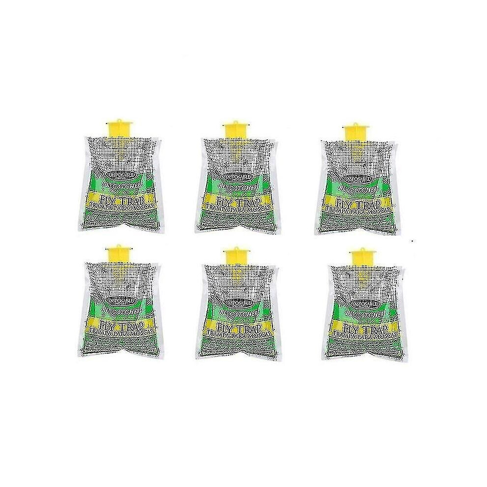 6-piece Hanging Fly Trap Disposable Fly Trap Bag-ykc