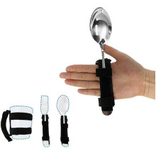 Easy Grip Eating Aids Strap Elderly Care Spoon Arthritis Disabled Patient Dining Utensil Only Auxiliary Strap