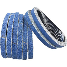 Kryc-zirconium Corundum Sanding Belts, 13 X 457mm, Each 4 X 40/60/80/120 Grit - Pack Of 16 Better Sanding Belts