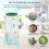 Air Purifier With True Hepa Filter With Uv-c Light,removes 99.97% 2