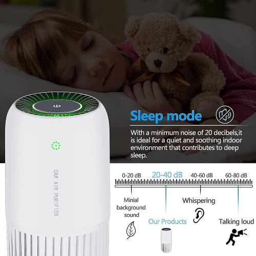 Air Purifier With True Hepa Filter With Uv-c Light,removes 99.97% 2