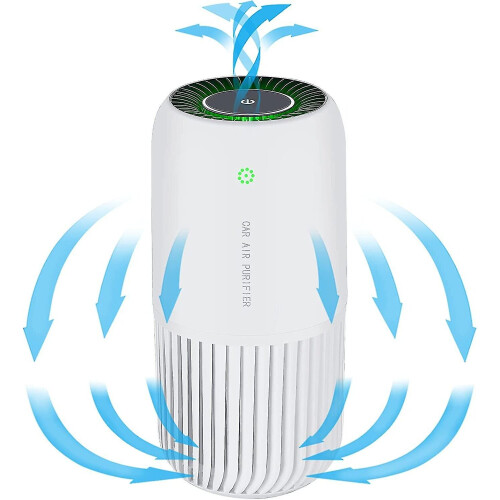 Air Purifier With True Hepa Filter With Uv-c Light,removes 99.97%