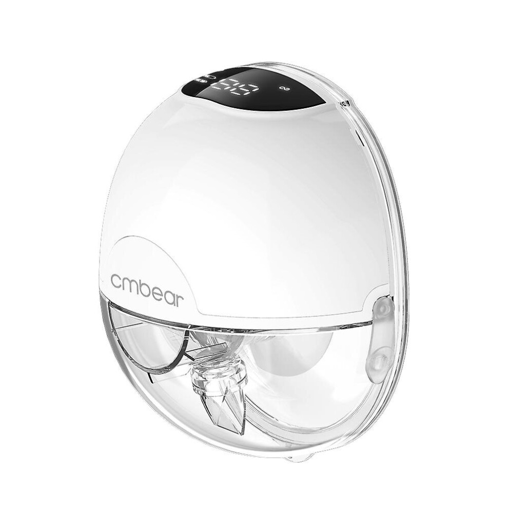 Cmbear Wearable Breast Pump Hands Free Electric Breast Pump For Breastfeeding Levels Low Noise Comfort Milk Collector Bpa-free