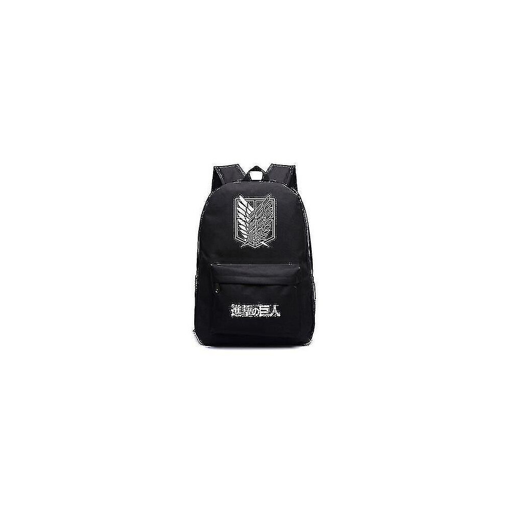 Anime Attack On Titan Peripheral Backpack Campus Student School Bag