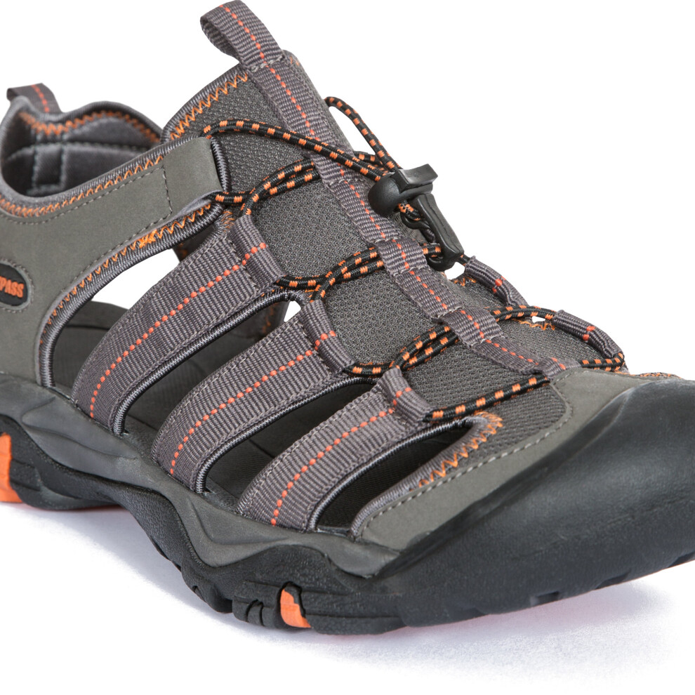 Trespass (8, Peat) Mens Walking Sandals Closed Toe Torrance B