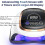 168w Uv Led Lamp For Nails Drying Manicure Lamp With Memory Function Lcd Display 3