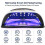 168w Uv Led Lamp For Nails Drying Manicure Lamp With Memory Function Lcd Display 5
