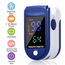 Finger Pulse Oximeter Blood Oxygen Heart Rate Monitor Pr Saturation Meter Shytmv